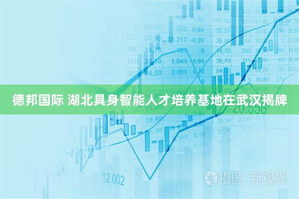 德邦国际 湖北具身智能人才培养基地在武汉揭牌